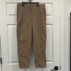 Eileen Fisher Women's Tan Pants 10